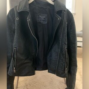 Abercrombie Faux Leather Jacket